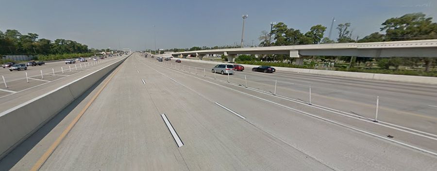 Katy Freeway in TX is one of the widest highways in the world
